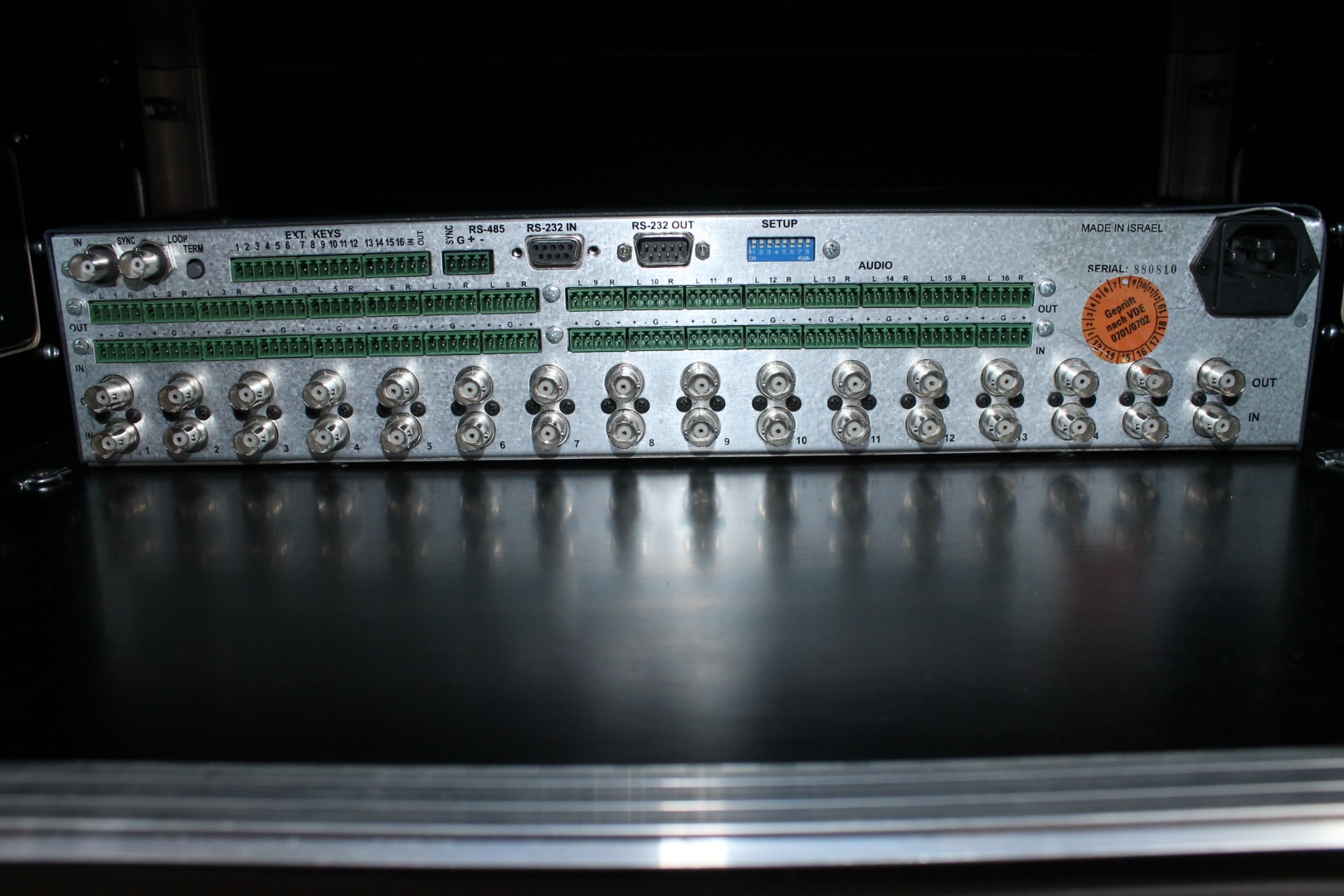 Kramer VS162AV 16x16 Audio Video Matrix Switcher 99 EUR Gebrauchte